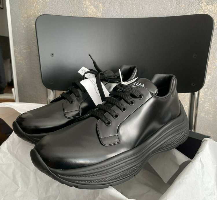 Prada Shoes Sneaker 9 New Men 100 Authentic