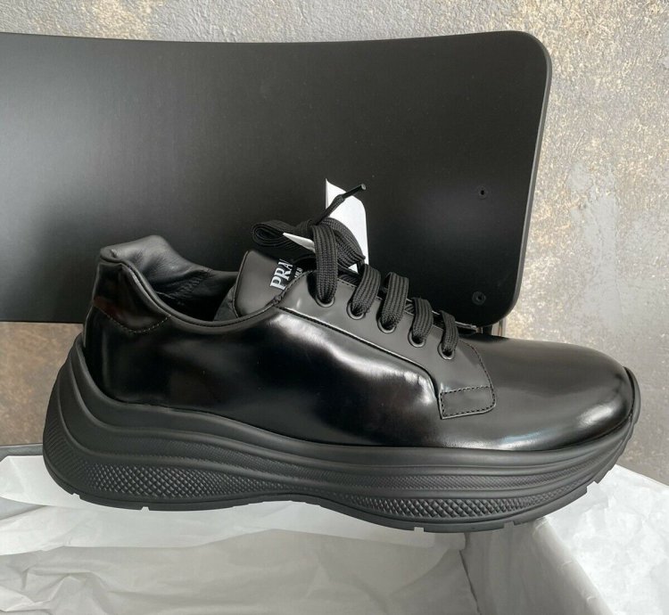 Prada Shoes Sneaker 9 New Men 100 Authentic