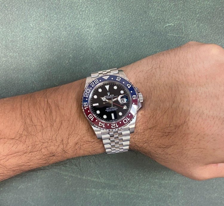 Rolex Gmt-master Ii New Rolex Gmt-master Ii Steel Ceramic Pepsi Jubilee Watch 23 126710blro