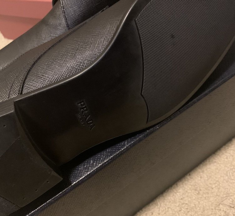 Prada Single Monk Dress Shoe