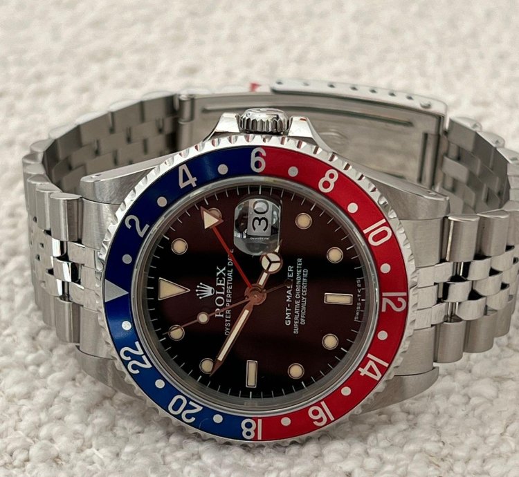 Rolex Gmt-master Ii Nos Mai Indossato Full Set
