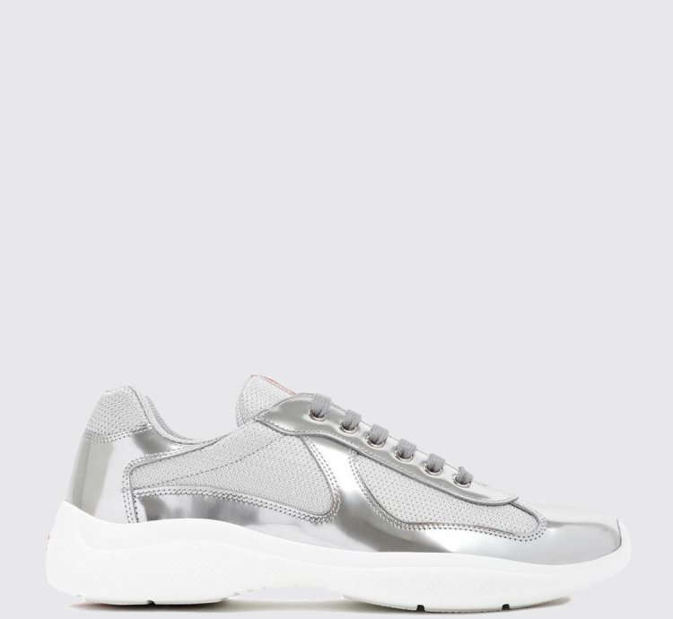 Prada Sneakers Men Silver