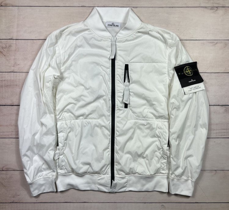 Stone Island Skin Touch Nylon-tc Polartec Alpha Jacket