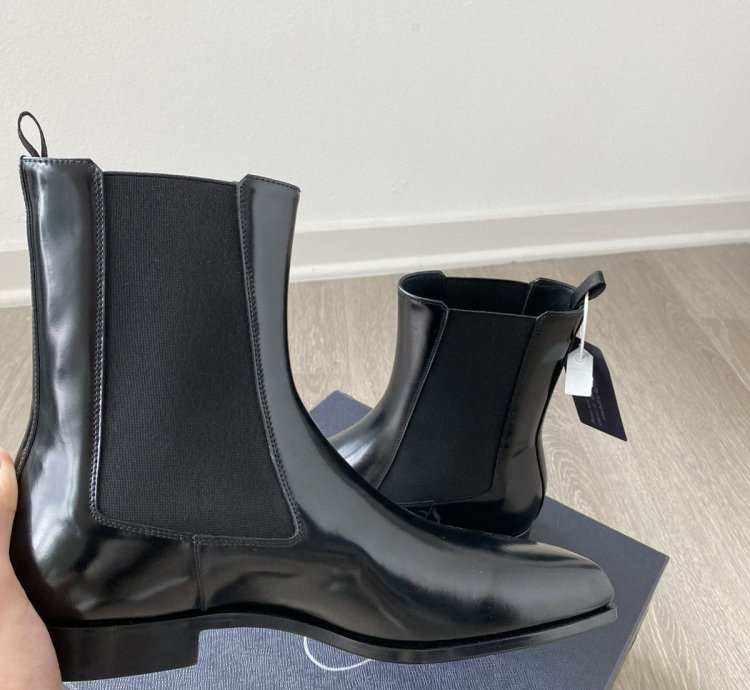 Prada Spazzolato Fume Boots