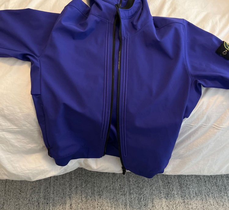 Stone Island Soft Shell Jacket Hoodie