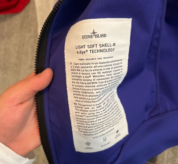 Stone Island Soft Shell Jacket Hoodie