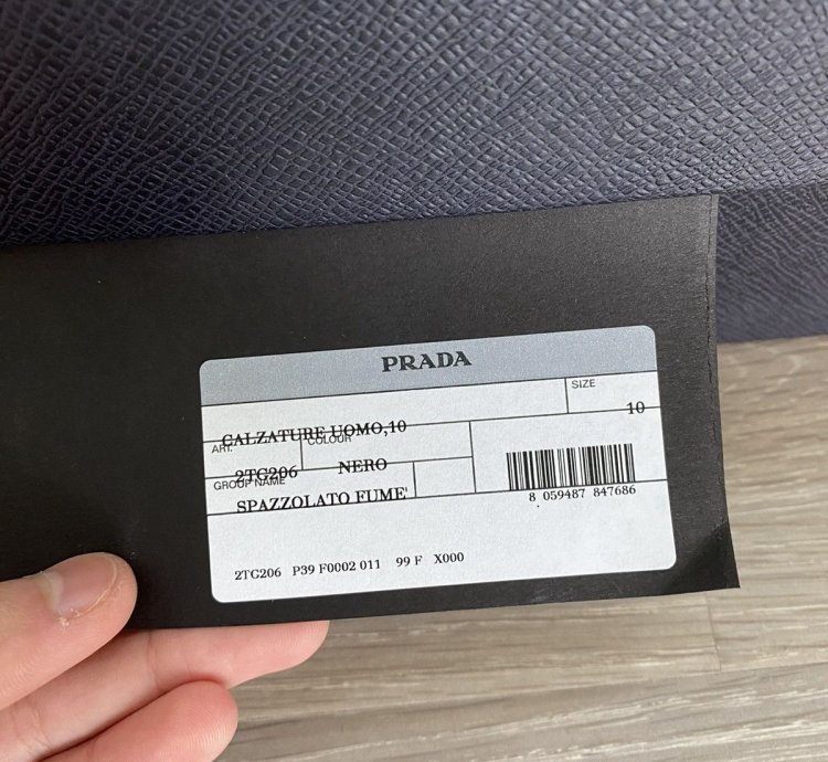 Prada Spazzolato Fume Boots