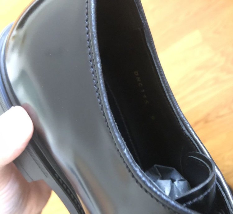 Prada Spazzolato Leather Lace-ups Derby Shoes