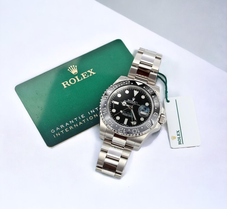 Rolex Gmt-master Ii Oyster - Full Set - Bruce Wayne Gmt