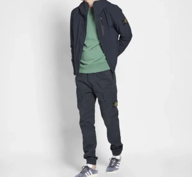 Stone Island Soft Shell With Primaloft 44027 Navy Large