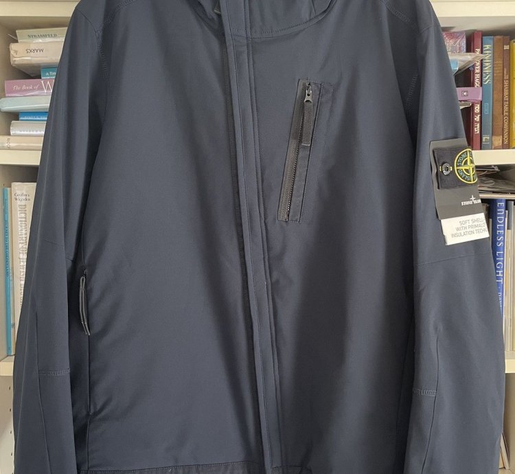 Stone Island Soft Shell With Primaloft 44027 Navy Large
