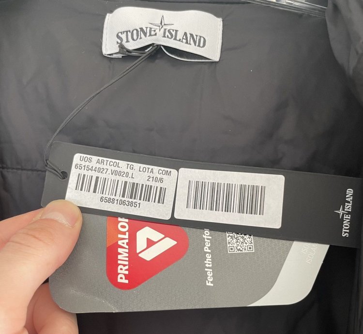 Stone Island Soft Shell With Primaloft 44027 Navy Large