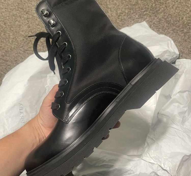 Prada Spazzolato Rois Boots