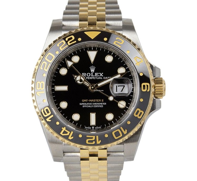 Rolex Gmt-master Ii Oyster Perpetual Gmt-master Ii Bi-metal Zombie 126713grnr