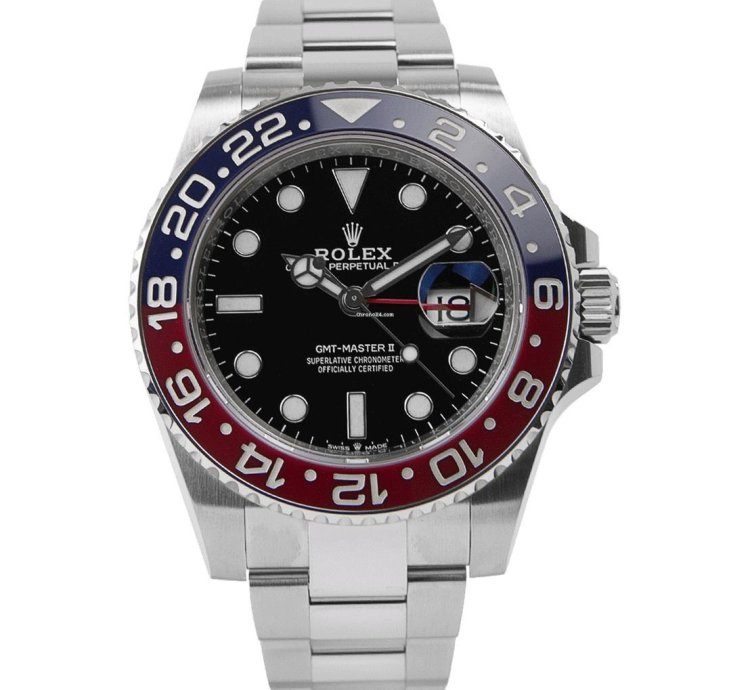 Rolex Gmt-master Ii Oyster Perpetual Gmt-master Ii Pepsi Stainless Steel 126710blro