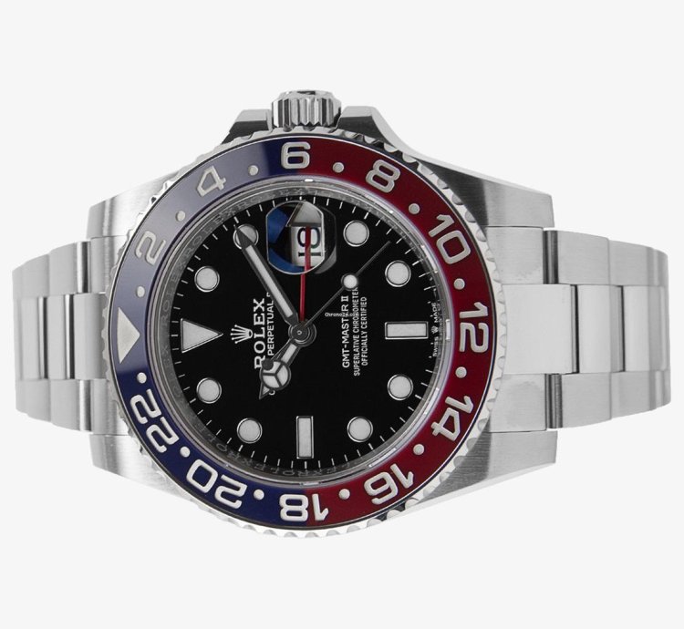 Rolex Gmt-master Ii Oyster Perpetual Gmt-master Ii Pepsi Stainless Steel 126710blro