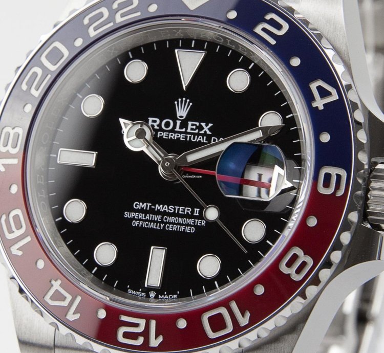 Rolex Gmt-master Ii Oyster Perpetual Gmt-master Ii Pepsi Stainless Steel 126710blro