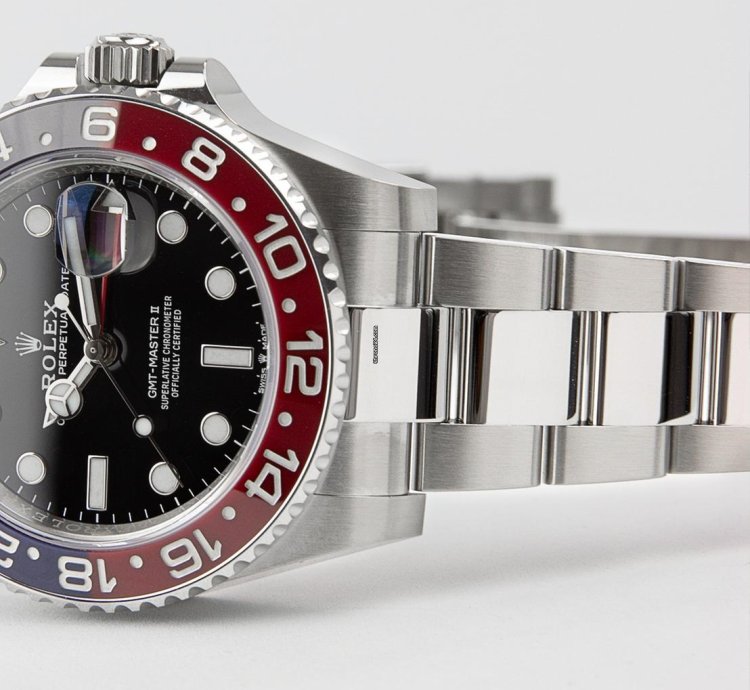 Rolex Gmt-master Ii Oyster Perpetual Gmt-master Ii Pepsi Stainless Steel 126710blro