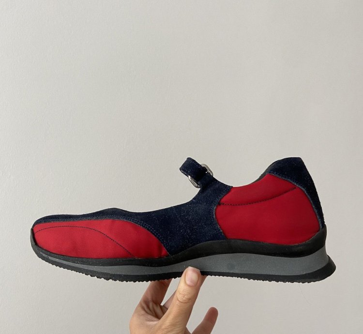 Prada Sport Mary Jane Sneakers