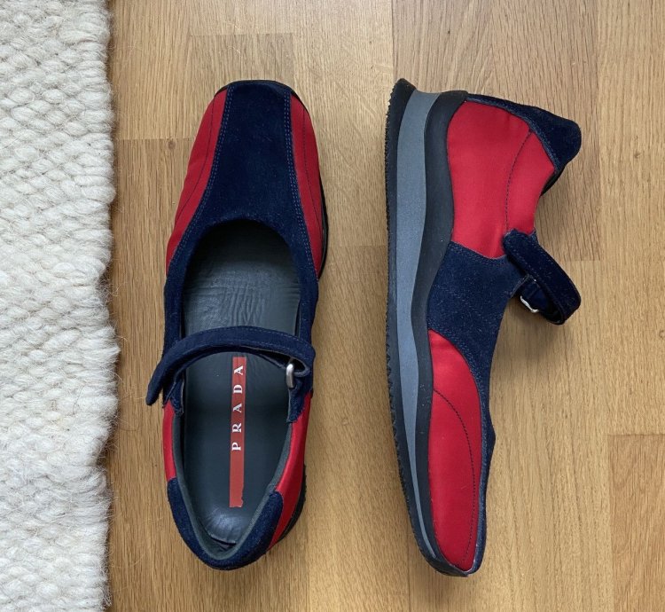 Prada Sport Mary Jane Sneakers