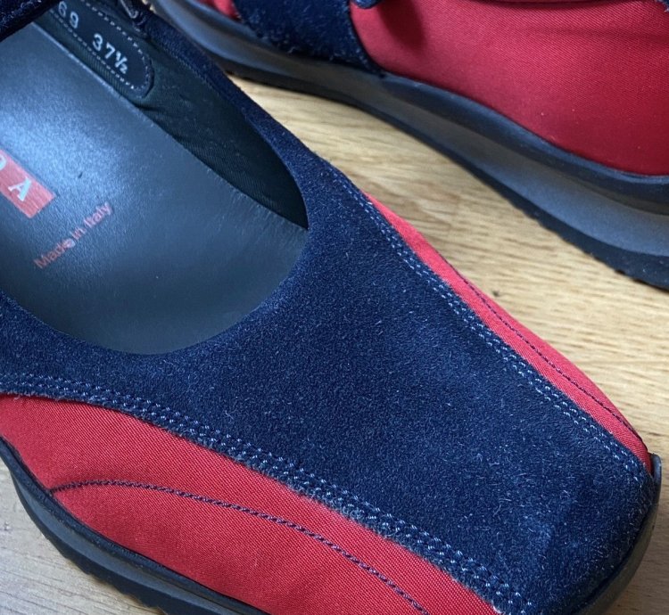 Prada Sport Mary Jane Sneakers