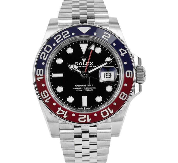 Rolex Gmt-master Ii Oyster Perpetual Gmt-master Ii Stainless Steel Pepsi 126710blro
