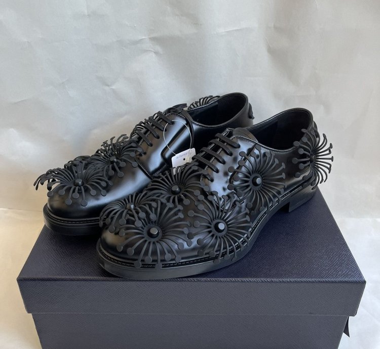 Prada Spring Summer 2022 Flower Shoes