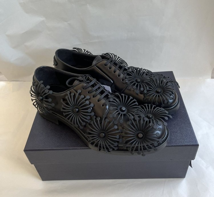 Prada Spring Summer 2022 Flower Shoes