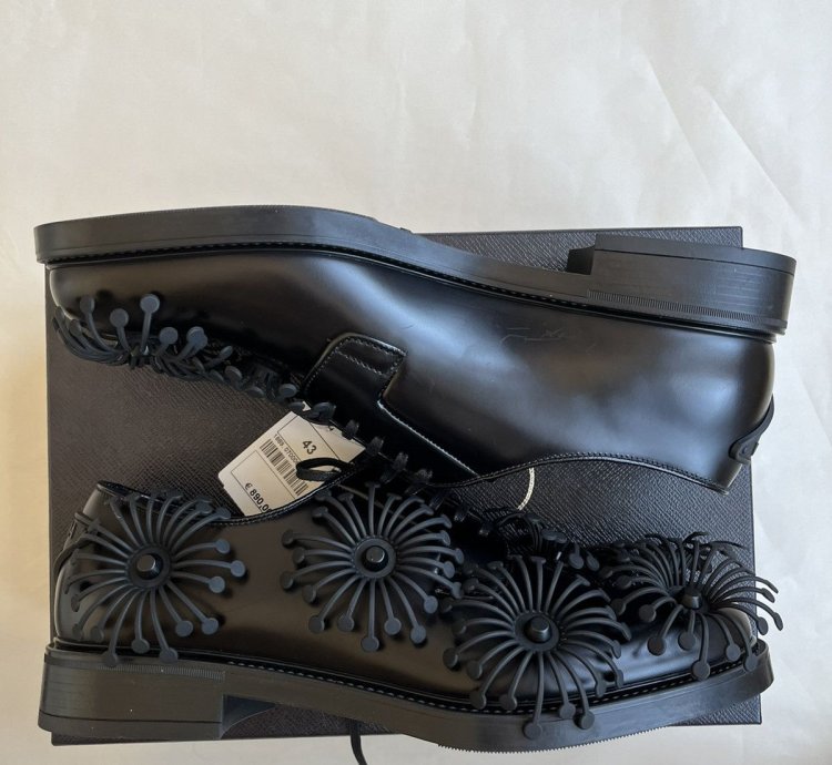 Prada Spring Summer 2022 Flower Shoes