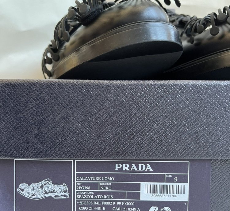 Prada Spring Summer 2022 Flower Shoes