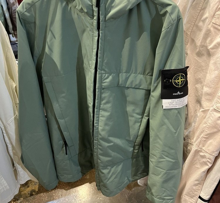 Stone Island Soft Shell- Dye With Primaloft Jacket -40527