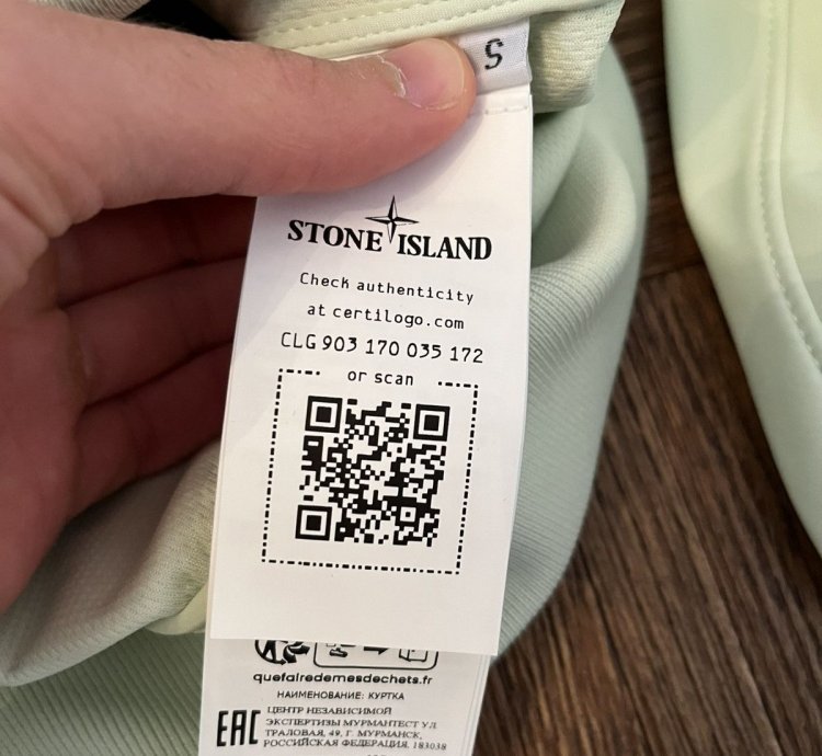 Stone Island Soft Shell- Pistachio Hooded Jacket Size