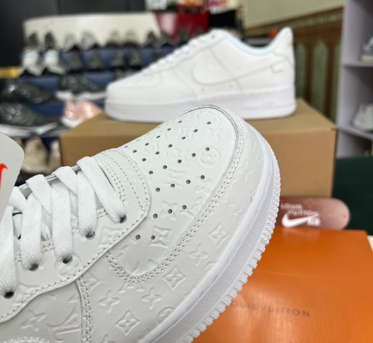 Iv Nike Air Force 1 Low By Virgil Abloh White