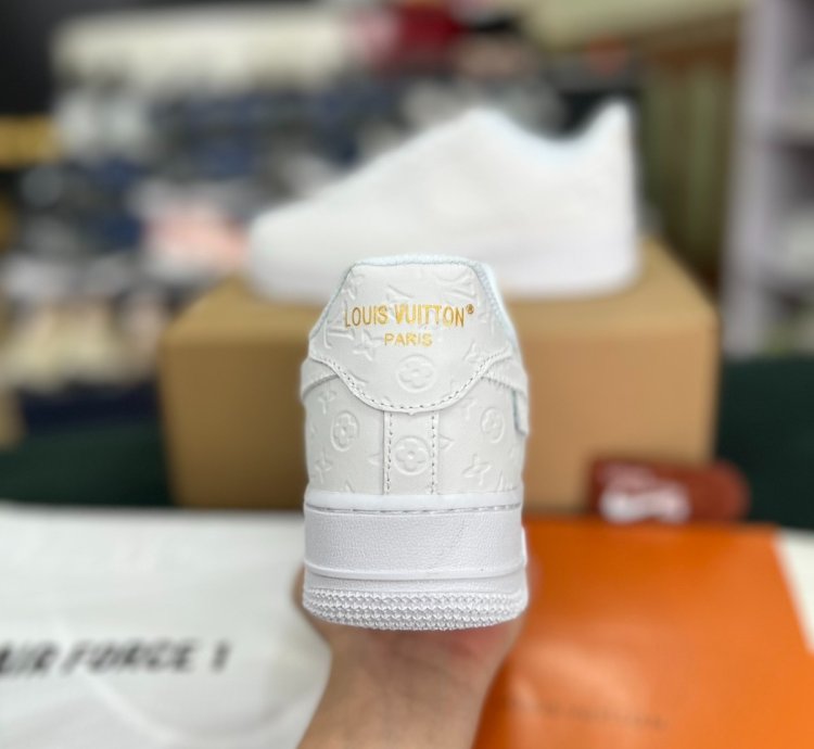 Iv Nike Air Force 1 Low By Virgil Abloh White