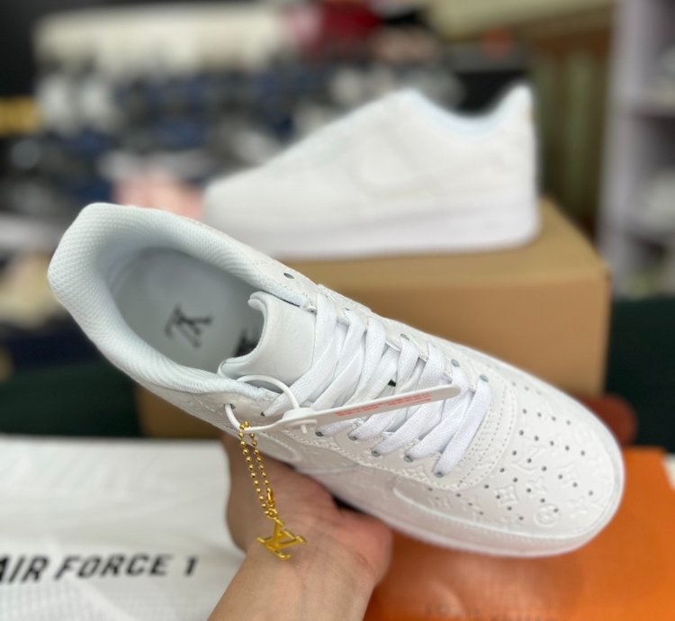 Iv Nike Air Force 1 Low By Virgil Abloh White