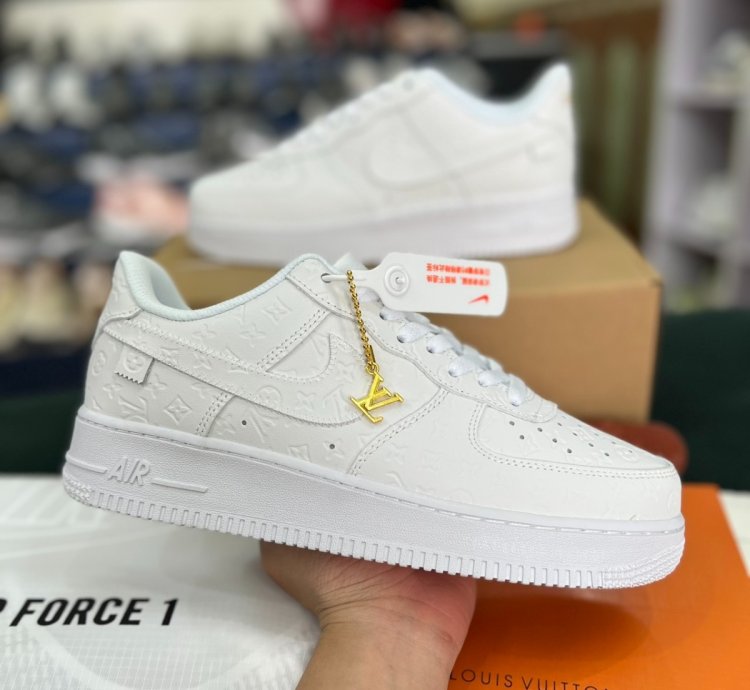 Iv Nike Air Force 1 Low By Virgil Abloh White