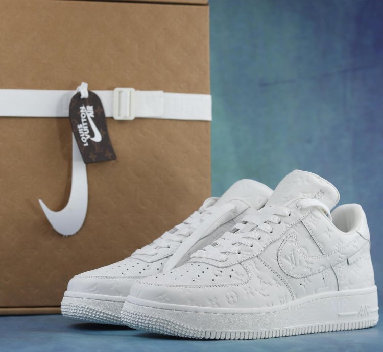 Iv Nike Air Force 1 Low By Virgil Abloh White