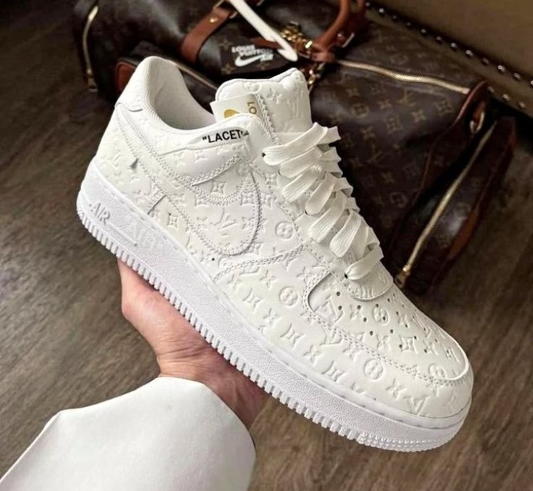 Iv Nike Air Force 1 Low By Virgil Abloh White