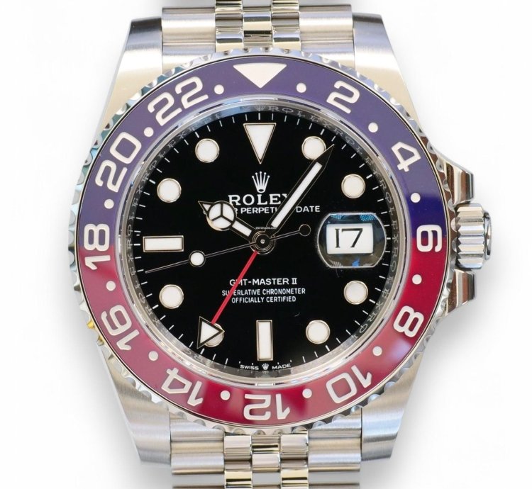 Rolex Gmt-master Ii Pepsi 126710blro Jubilee Bracelet
