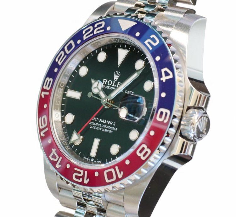 Rolex Gmt-master Ii Pepsi 126710blro Jubilee Bracelet