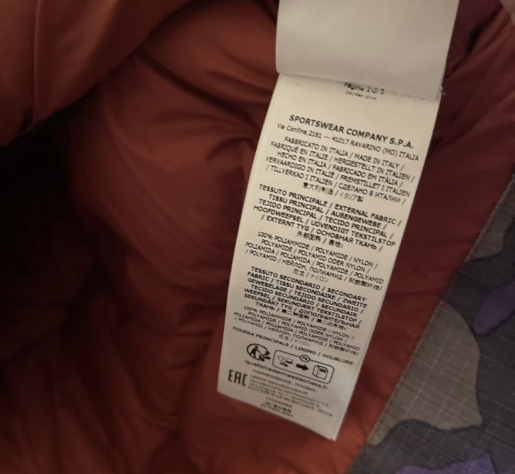 Stone Island Split Camo Puffer Jacket