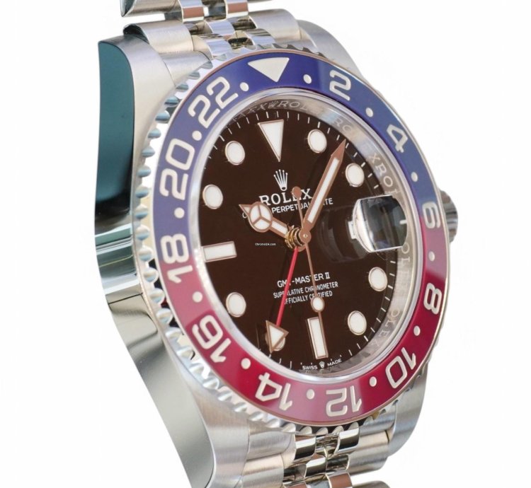 Rolex Gmt-master Ii Pepsi 126710blro Jubilee Bracelet