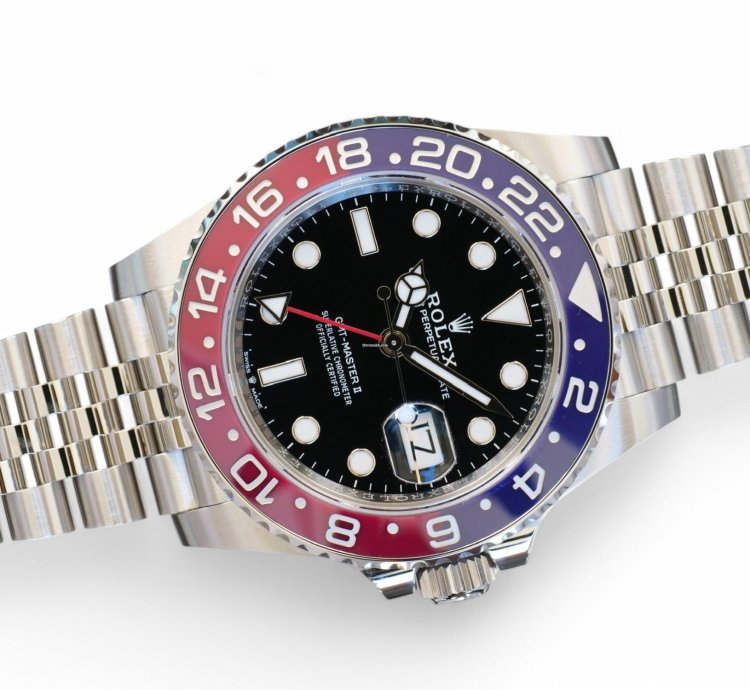 Rolex Gmt-master Ii Pepsi 126710blro Jubilee Bracelet