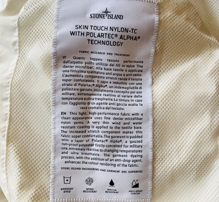 Stone Island Ss22 Nylon-tc Bomber Jacket