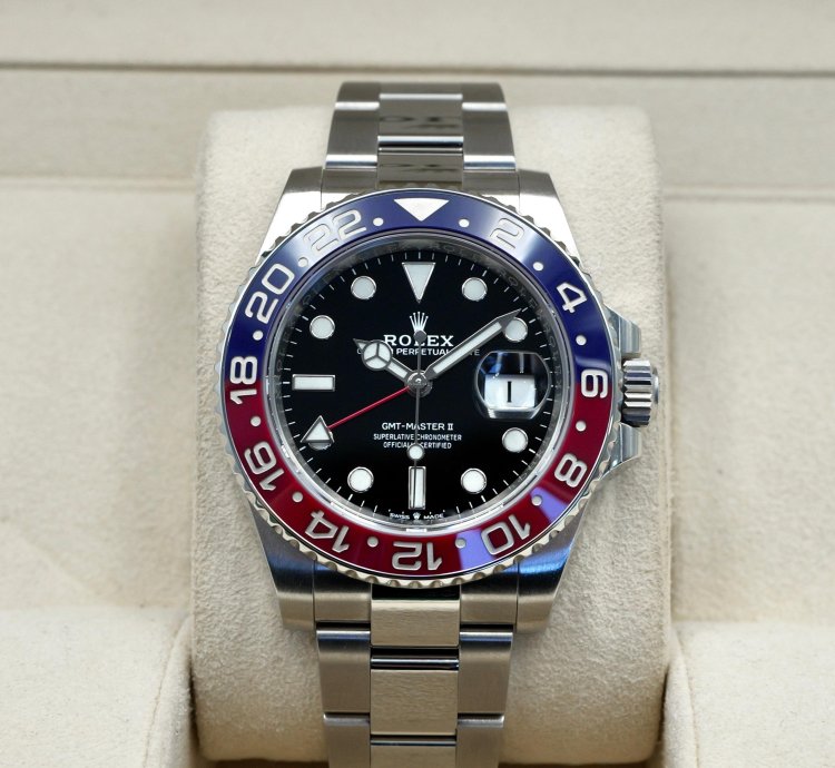 Rolex Gmt-master Ii Pepsi 126710blro Oyster Full Set 2022