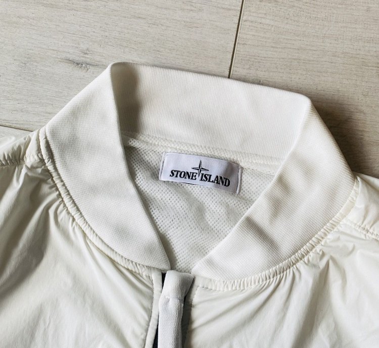 Stone Island Ss22 Nylon-tc Bomber Jacket