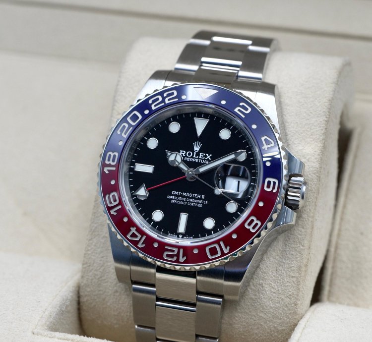 Rolex Gmt-master Ii Pepsi 126710blro Oyster Full Set 2022
