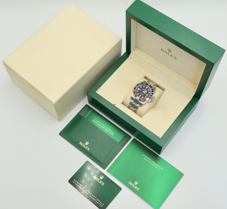 Rolex Gmt-master Ii Pepsi 126710blro Oyster Full Set 2022