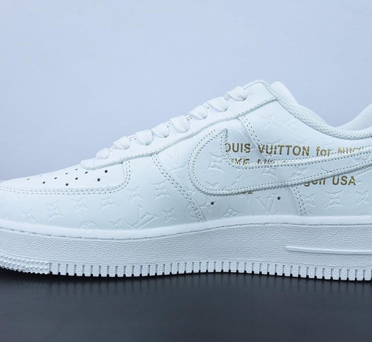 Iv Nike Air Force 1 Low By Virgil Abloh White