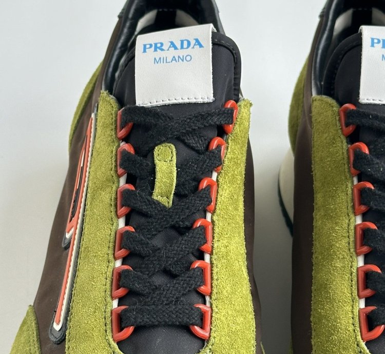 Prada Ss2019 Nylon Suede 70s Sneakers Raf Simons Trainers